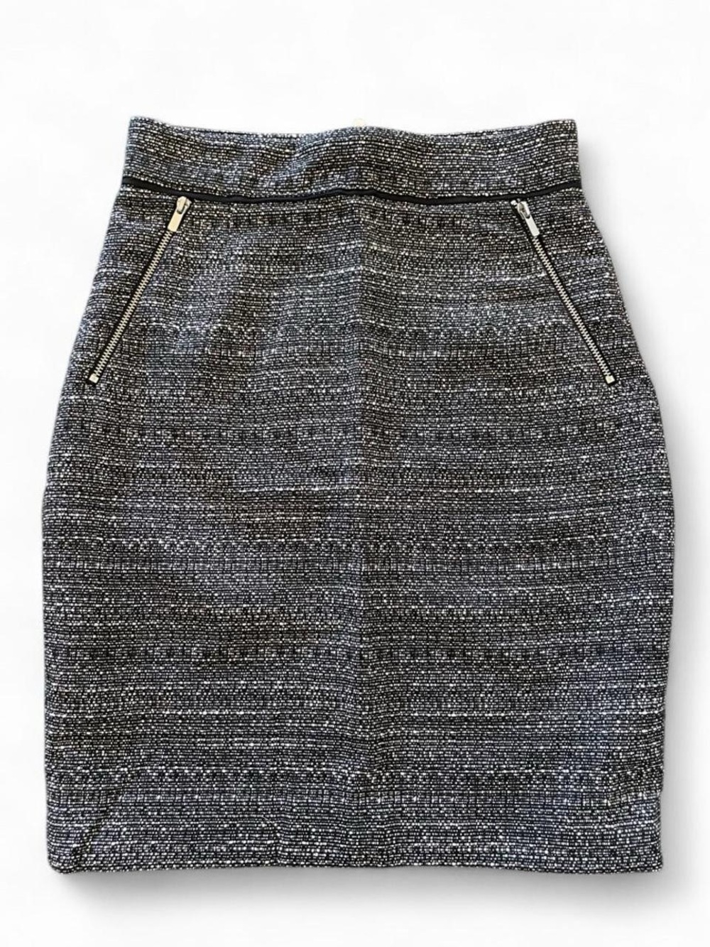 H&M Black/White Pencil Skirt